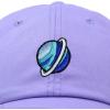 image:imageDALIX Embroidered Uranus Baseball Cap Cotton Dad Hat MenLavender