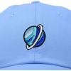 image:imageDALIX Embroidered Uranus Baseball Cap Cotton Dad Hat MenLight Blue