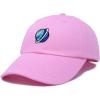 image:imageDALIX Embroidered Uranus Baseball Cap Cotton Dad Hat MenLight Pink