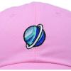 image:imageDALIX Embroidered Uranus Baseball Cap Cotton Dad Hat MenLight Pink