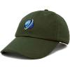 image:imageDALIX Embroidered Uranus Baseball Cap Cotton Dad Hat MenOlive
