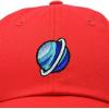 image:imageDALIX Embroidered Uranus Baseball Cap Cotton Dad Hat MenRed