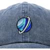 image:imageDALIX Embroidered Uranus Baseball Cap Cotton Dad Hat MenWashed Navy Blue