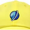 image:imageDALIX Embroidered Uranus Baseball Cap Cotton Dad Hat MenYellow