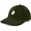 image:imageDALIX Ghost Corduroy Cotton Baseball Cap Adjustable Hat MensDark Green