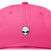 image:imageDALIX Lil Alien Embroidered Cotton Cap Outdoor Space Nature Dad Hat MensHot Pink