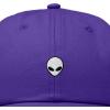 image:imageDALIX Lil Alien Embroidered Cotton Cap Outdoor Space Nature Dad Hat MensPurple
