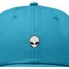 image:imageDALIX Lil Alien Embroidered Cotton Cap Outdoor Space Nature Dad Hat MensTeal