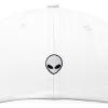 image:imageDALIX Lil Alien Embroidered Cotton Cap Outdoor Space Nature Dad Hat MensWhite