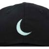 image:imageDALIX Moon Embroidered Crescent Astronomy Night Cotton Dad Hat Baseball Cap Adjustable WomensBlack
