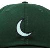 image:imageDALIX Moon Embroidered Crescent Astronomy Night Cotton Dad Hat Baseball Cap Adjustable WomensDark Green