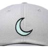image:imageDALIX Moon Embroidered Crescent Astronomy Night Cotton Dad Hat Baseball Cap Adjustable WomensGray