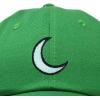 image:imageDALIX Moon Embroidered Crescent Astronomy Night Cotton Dad Hat Baseball Cap Adjustable WomensKelly Green