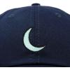 image:imageDALIX Moon Embroidered Crescent Astronomy Night Cotton Dad Hat Baseball Cap Adjustable WomensNavy Blue