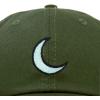 image:imageDALIX Moon Embroidered Crescent Astronomy Night Cotton Dad Hat Baseball Cap Adjustable WomensOlive