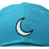 image:imageDALIX Moon Embroidered Crescent Astronomy Night Cotton Dad Hat Baseball Cap Adjustable WomensTeal