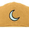 image:imageDALIX Moon Embroidered Crescent Astronomy Night Cotton Dad Hat Baseball Cap Adjustable WomensWashed Gold