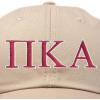 image:imageDALIX Pi Kappa Alpha Greek Letters Ball Cap Embroidered HatKhaki