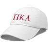 image:imageDALIX Pi Kappa Alpha Greek Letters Ball Cap Embroidered HatWhite