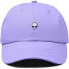 image:imageDALIX Lil Alien Embroidered Cotton Cap Outdoor Space Nature Dad Hat MensLavender