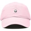 image:imageDALIX Lil Alien Embroidered Cotton Cap Outdoor Space Nature Dad Hat MensWashed Pink