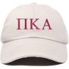 image:imageDALIX Pi Kappa Alpha Greek Letters Ball Cap Embroidered HatBeige