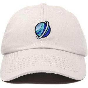 image:imageDALIX Embroidered Uranus Baseball Cap Cotton Dad Hat MenBeige