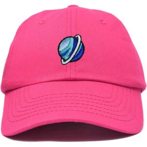 image:imageDALIX Embroidered Uranus Baseball Cap Cotton Dad Hat MenHot Pink