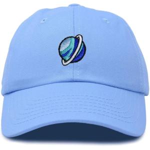 image:imageDALIX Embroidered Uranus Baseball Cap Cotton Dad Hat MenLight Blue