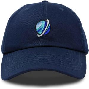 image:imageDALIX Embroidered Uranus Baseball Cap Cotton Dad Hat MenNavy Blue