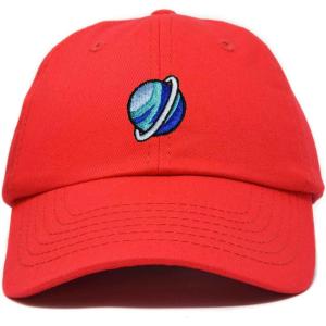 image:imageDALIX Embroidered Uranus Baseball Cap Cotton Dad Hat MenRed
