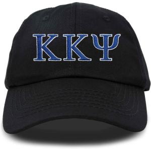 image:imageDALIX Kappa Kappa Psi Greek Letters Ball Cap Embroidered Fraternity HatBlack