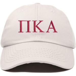 image:imageDALIX Pi Kappa Alpha Greek Letters Ball Cap Embroidered HatBeige