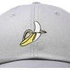 image:imageDALIX Banana Hat Novelty Peel Baseball Dad Cap Gifts for Men WomenGray