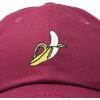 image:imageDALIX Banana Hat Novelty Peel Baseball Dad Cap Gifts for Men WomenMaroon