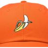 image:imageDALIX Banana Hat Novelty Peel Baseball Dad Cap Gifts for Men WomenOrange