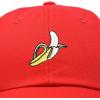 image:imageDALIX Banana Hat Novelty Peel Baseball Dad Cap Gifts for Men WomenRed