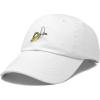 image:imageDALIX Banana Hat Novelty Peel Baseball Dad Cap Gifts for Men WomenWhite