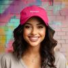 image:imageDALIX Director Embroidered Cotton Baseball Cap Adjustable Dad Hat MensHot Pink