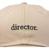 image:imageDALIX Director Embroidered Cotton Baseball Cap Adjustable Dad Hat MensKhaki