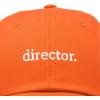 image:imageDALIX Director Embroidered Cotton Baseball Cap Adjustable Dad Hat MensOrange