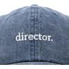 image:imageDALIX Director Embroidered Cotton Baseball Cap Adjustable Dad Hat MensWashed Navy Blue