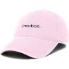 image:imageDALIX Director Embroidered Cotton Baseball Cap Adjustable Dad Hat MensWashed Pink