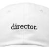 image:imageDALIX Director Embroidered Cotton Baseball Cap Adjustable Dad Hat MensWhite