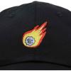image:imageDALIX Embroidered Comet Baseball Cap Cotton Dad Hat MenBlack