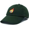 image:imageDALIX Embroidered Comet Baseball Cap Cotton Dad Hat MenDark Green