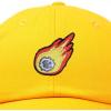 image:imageDALIX Embroidered Comet Baseball Cap Cotton Dad Hat MenGold