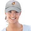 image:imageDALIX Embroidered Comet Baseball Cap Cotton Dad Hat MenGray