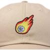 image:imageDALIX Embroidered Comet Baseball Cap Cotton Dad Hat MenKhaki