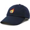 image:imageDALIX Embroidered Comet Baseball Cap Cotton Dad Hat MenNavy Blue